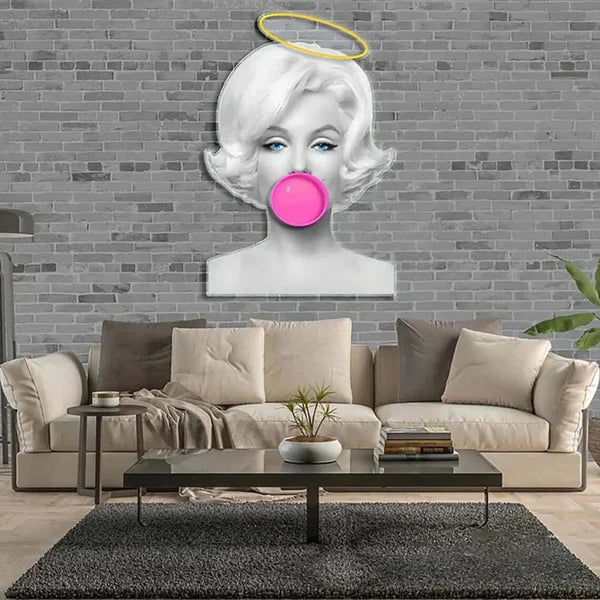 Bubble Gum – Premium Neon Artwork LED Wall Piece