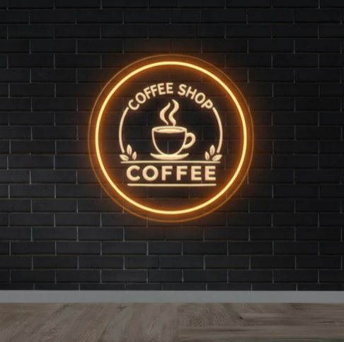 Vintage Coffee Shop LED Neon Sign